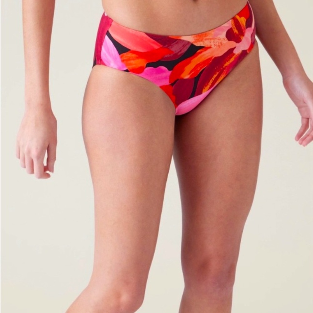 NEW Athleta Liana Floral Full Bikini Bottom